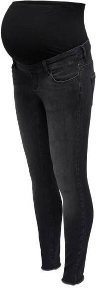 ONLY MATERNITY skinny zwangerschaps jegging OLMBLUSH washed black Jeans Zwart Dames Stretchdenim XL-32 - Foto 2