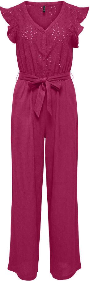 ONLY A-lijn jumpsuit broderie - Foto 3