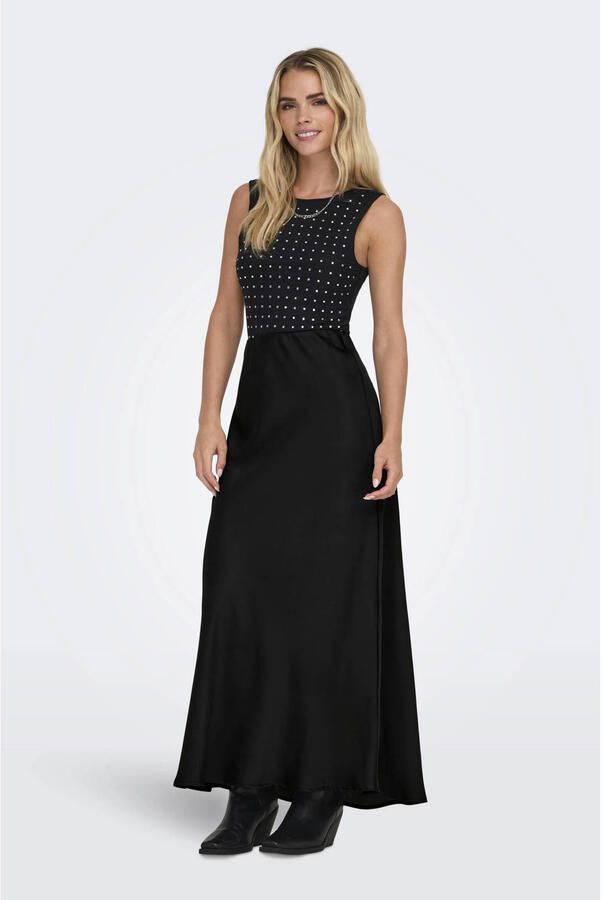 Only Knielange rok met all-over motief model 'CHIGO'