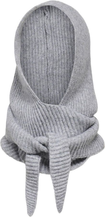 ONLY balaclava ONLPATRIZIA grijs