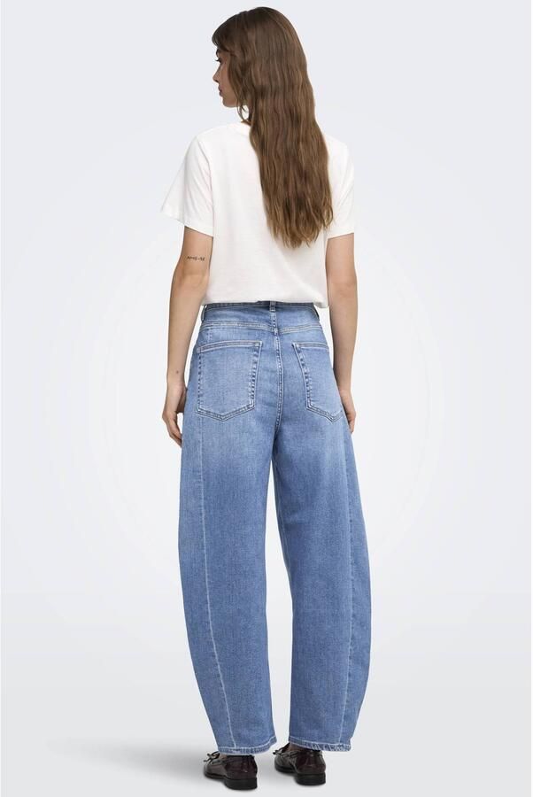 ONLY barrel jeans medium blue denim - Foto 3