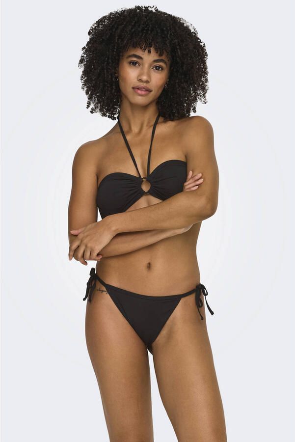 ONLY bikinibroekje met strik zwart - Foto 2