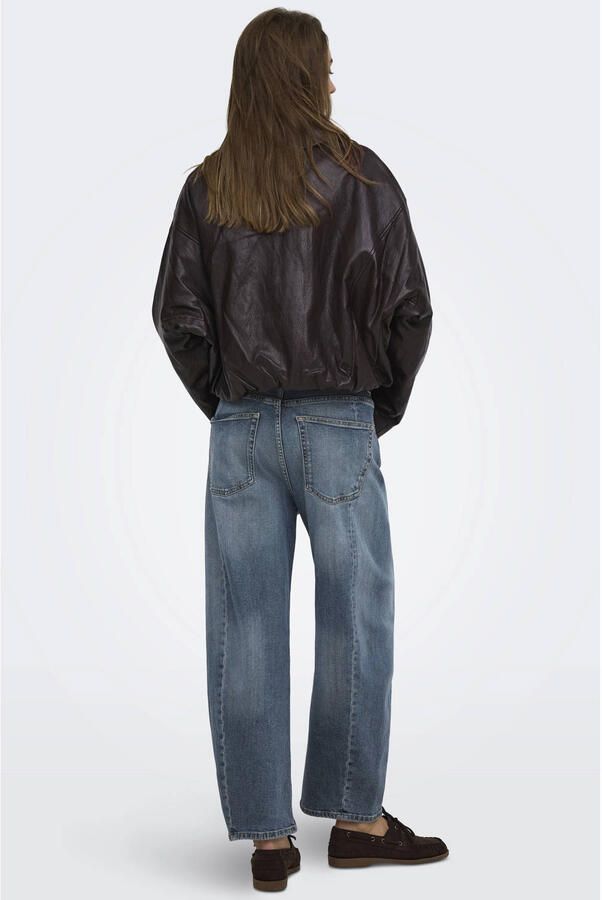 Only Blazer 15385182 MASJA-FAUX LEATHER CHOCOLATE - Foto 2