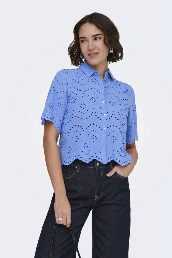 ONLY blouse blauw