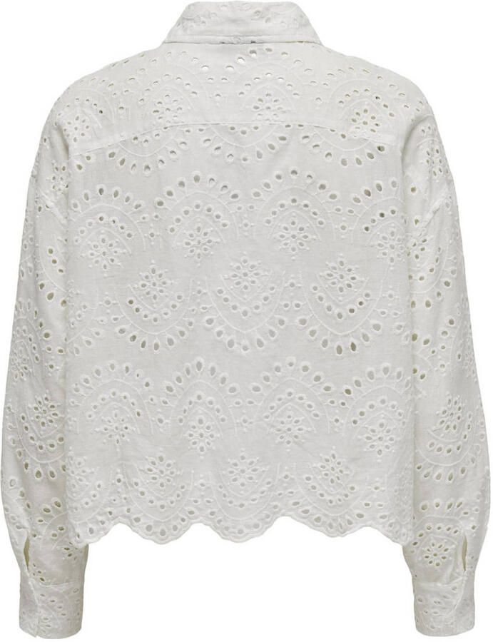 Only Relaxed fit overhemdblouse van puur katoen model 'VALAIS' - Foto 3