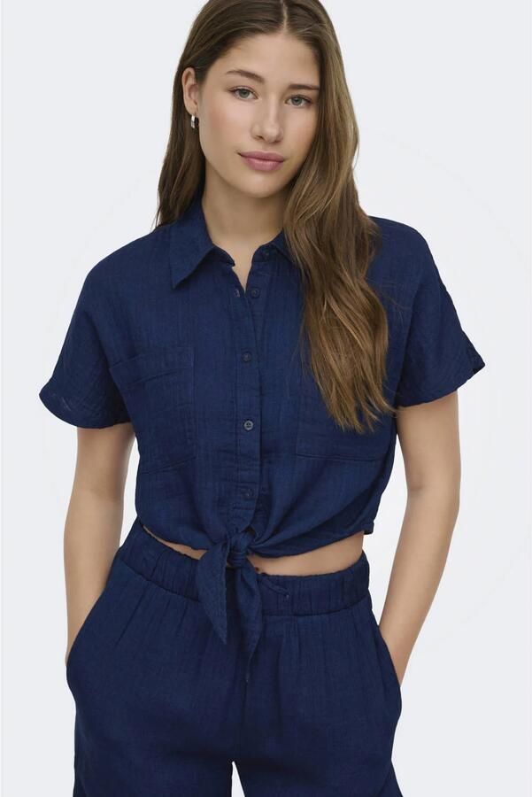 ONLY blouse donkerblauw