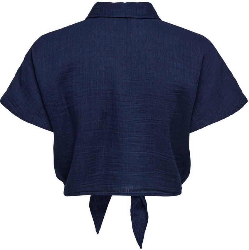 ONLY blouse donkerblauw - Foto 2