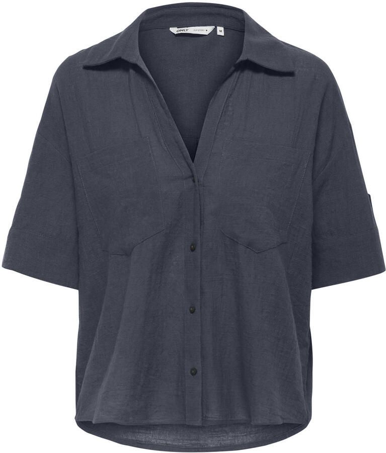 ONLY blouse donkerblauw