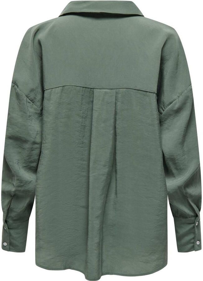 Only Overhemdblouse ONLZAZIMA L S LOOSE SHIRT WVN NOOS