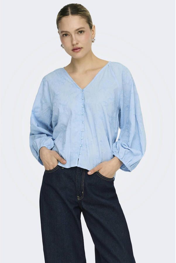 ONLY blouse lichtblauw