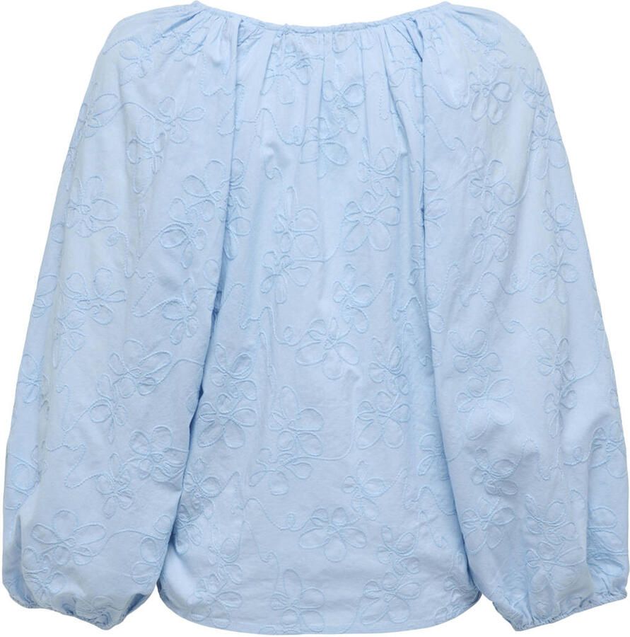 ONLY blouse lichtblauw - Foto 2
