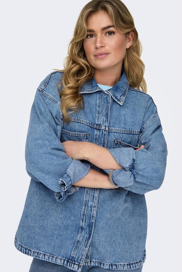 Only Loose fit jeansjack van puur katoen model 'LEMMIE' - Foto 2