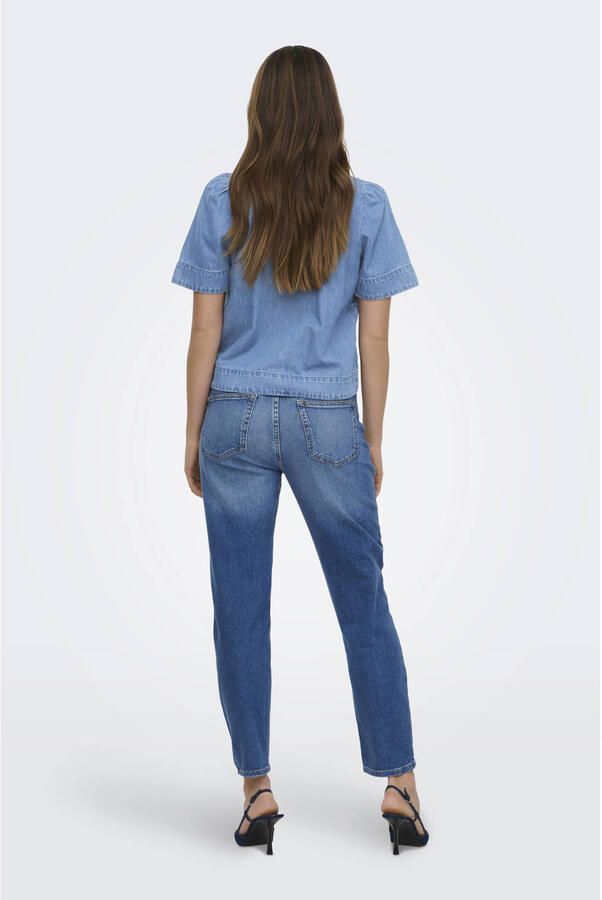 ONLY blouse light blue denim - Foto 2