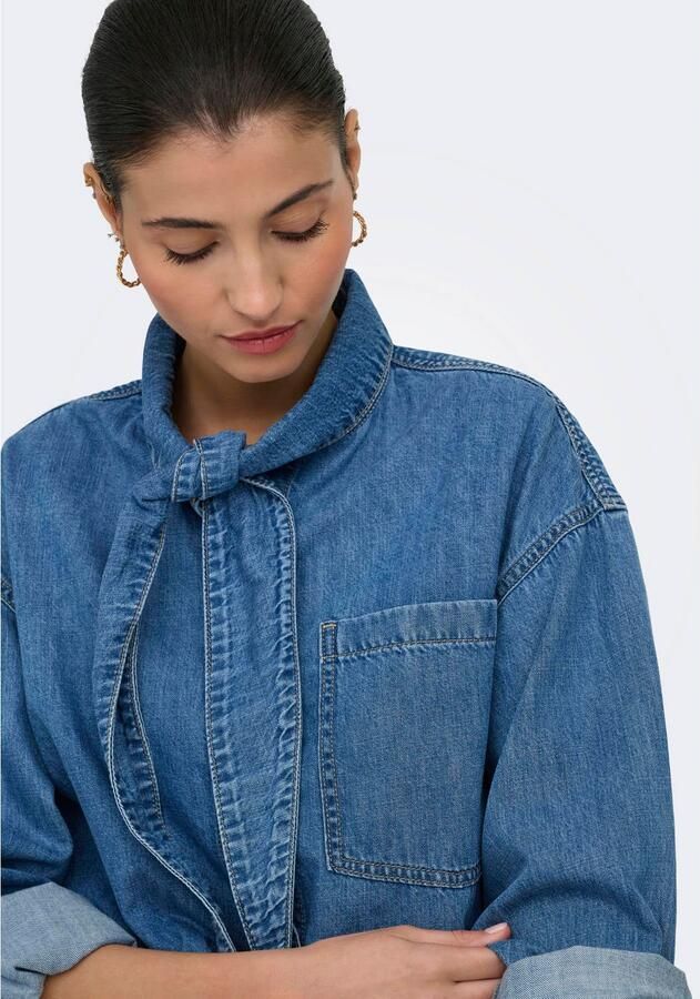 Only Blouse Alisia Shirt Medium Blue Denim