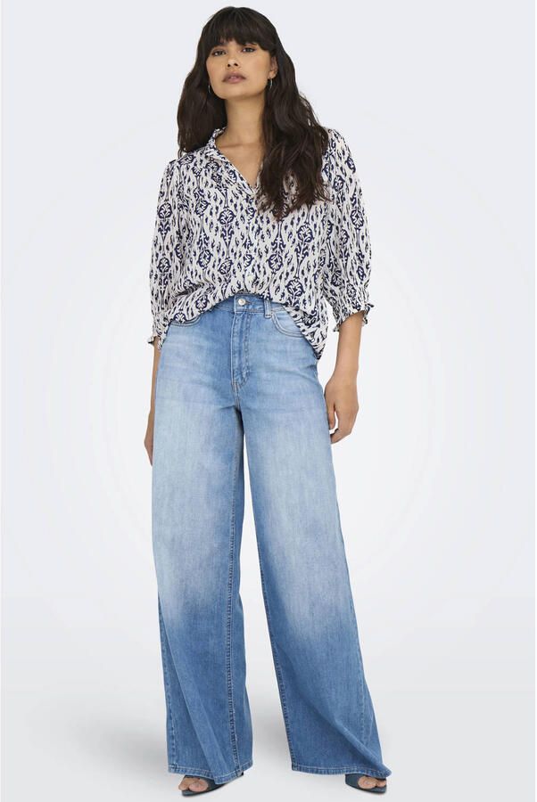 Only Blouse met korte mouwen ONLRAYA 3 4 SHIRT WVN NOOS - Foto 2