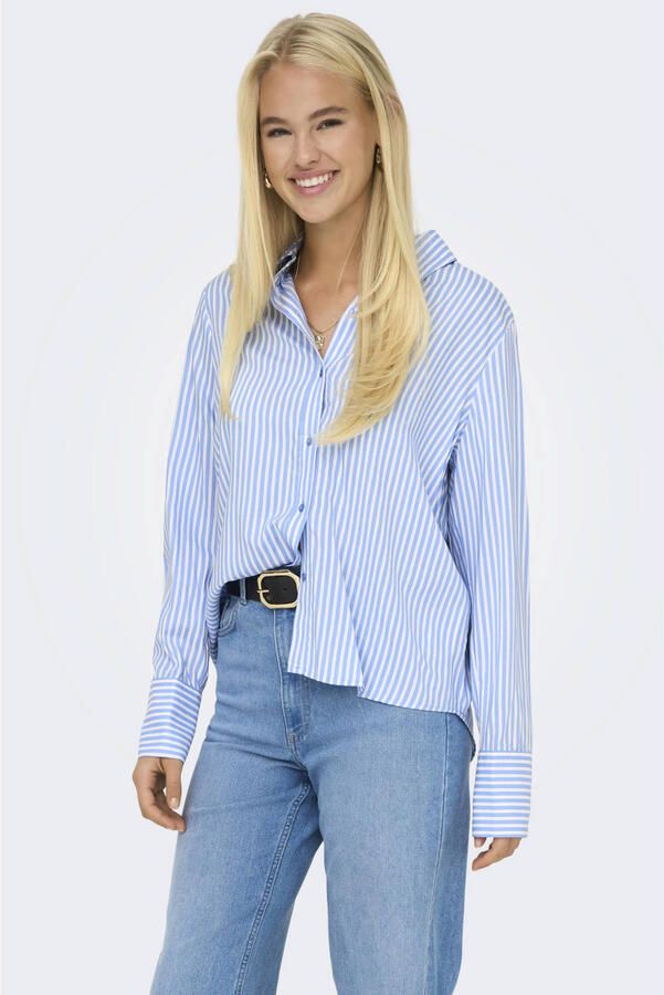 Only Overhemdblouse ONLBERIT LIFE L S SHIRT WVN