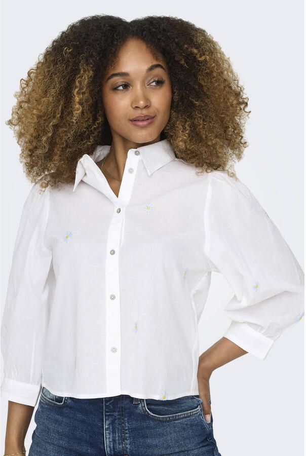 Only Blouse Candy Shirt Bright White - Foto 3
