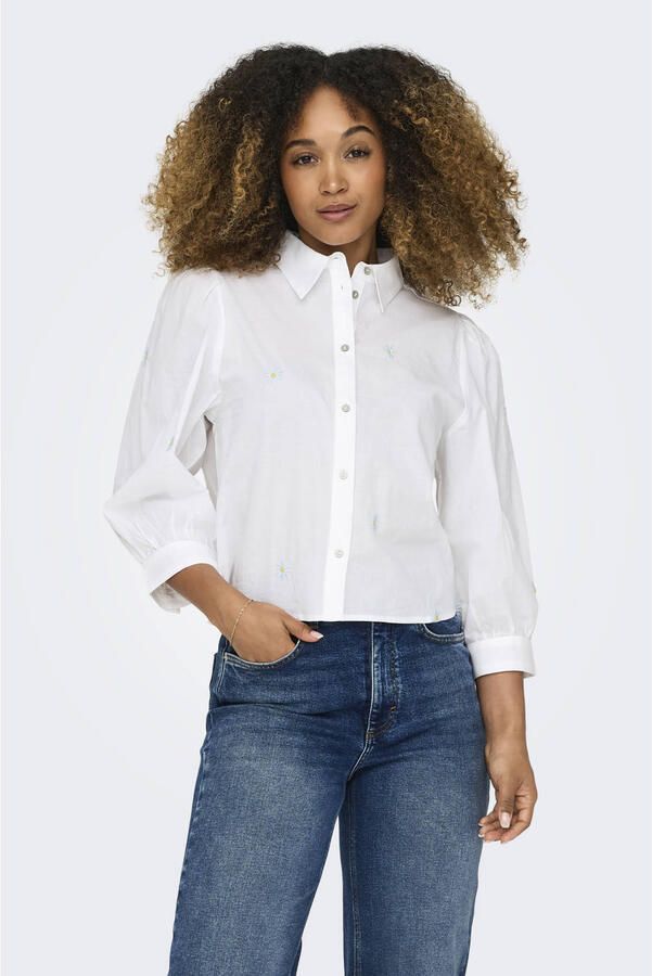 Only Blouse Candy Shirt Bright White - Foto 2