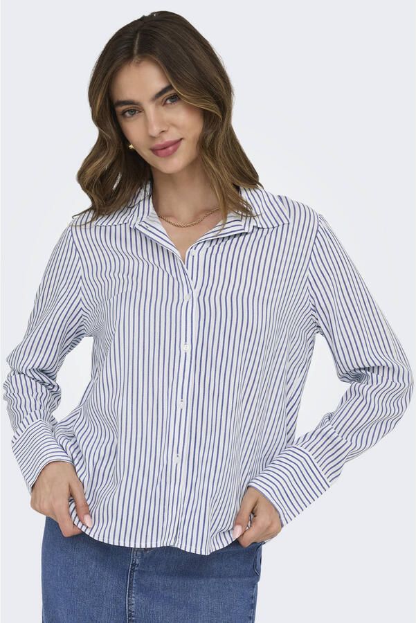 Only Overhemdblouse ONLBERIT LIFE L S SHIRT WVN