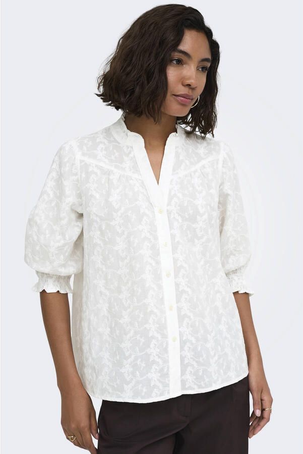 ONLY Blouse wit - Foto 3