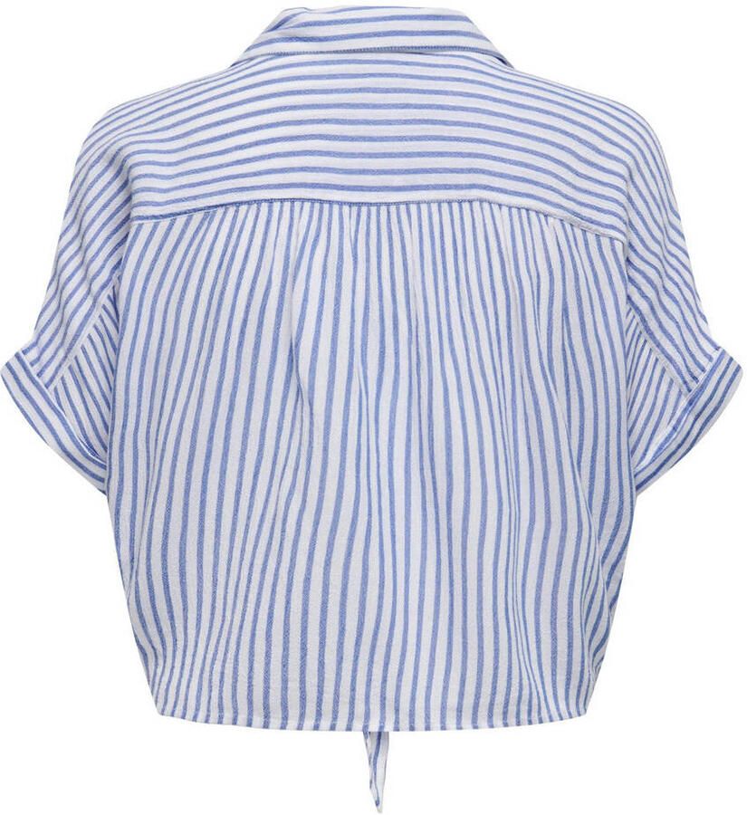 Only Regular fit overhemdblouse van pure viscose model 'PAULA LIFE' - Foto 2