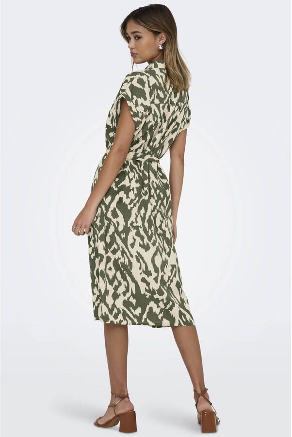 Only Jurk met overhemdkraag ONLHANNOVER S S SHIRT DRESS NOOS WVN