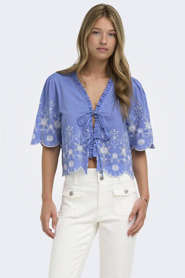 ONLY blousetop broderie
