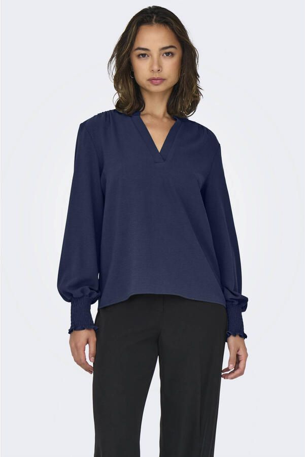 ONLY blousetop donkerblauw