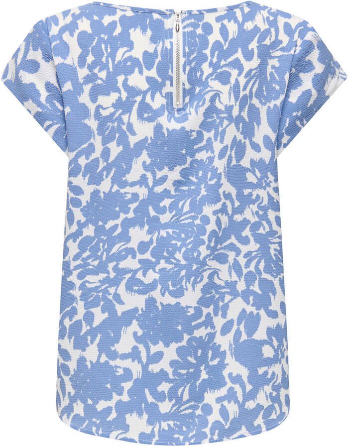 Only Relaxed fit blouseshirt in crêpe-uitvoering Model 'VIC' - Foto 2