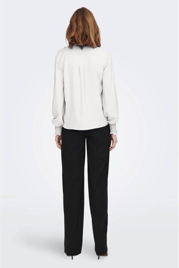Only Shirt ONLMETTE V-NECK LS SMOCK TOP NOOS WVN - Foto 2