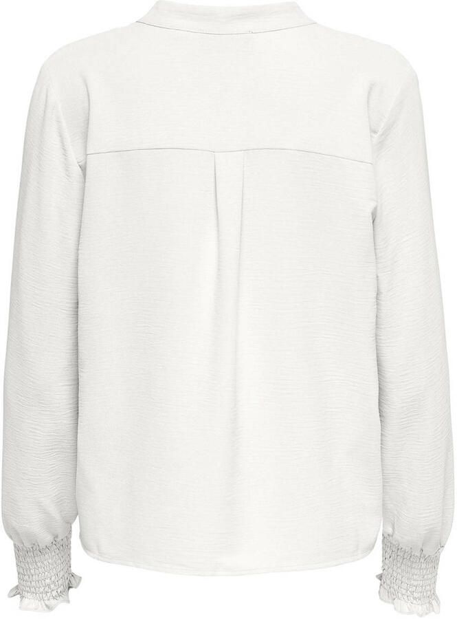 Only Shirt ONLMETTE V-NECK LS SMOCK TOP NOOS WVN