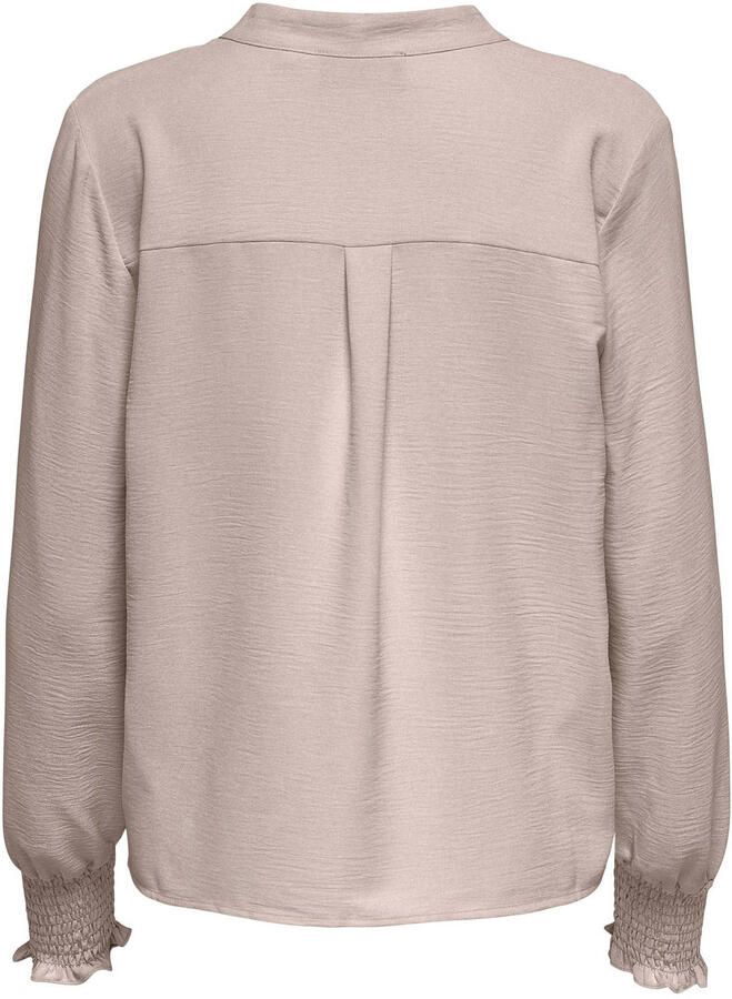 Only Shirt ONLMETTE V-NECK LS SMOCK TOP NOOS WVN - Foto 2