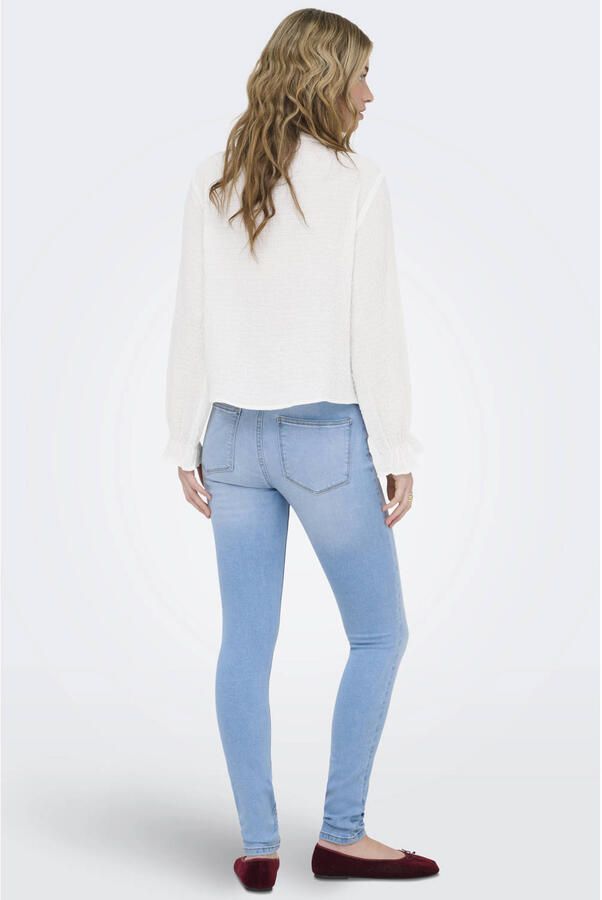 Only Regular fit blouse met lange mouwen en intarsia model 'VICKY LIFE' - Foto 3
