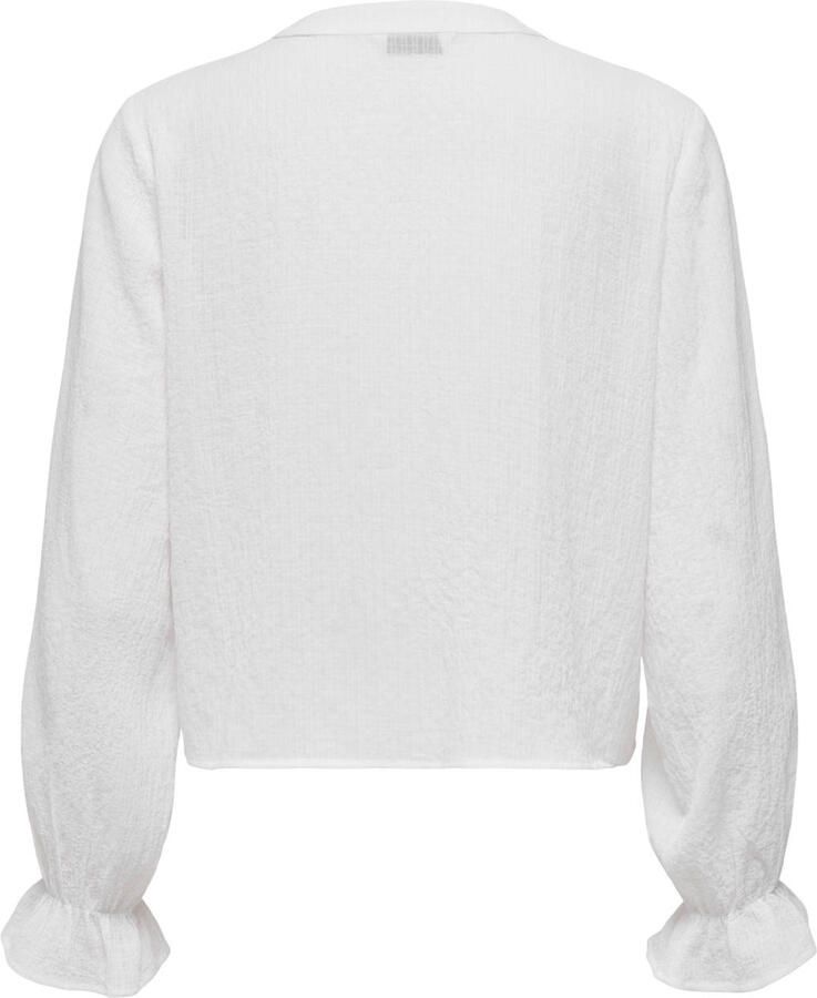 Only Regular fit blouse met lange mouwen en intarsia model 'VICKY LIFE' - Foto 2