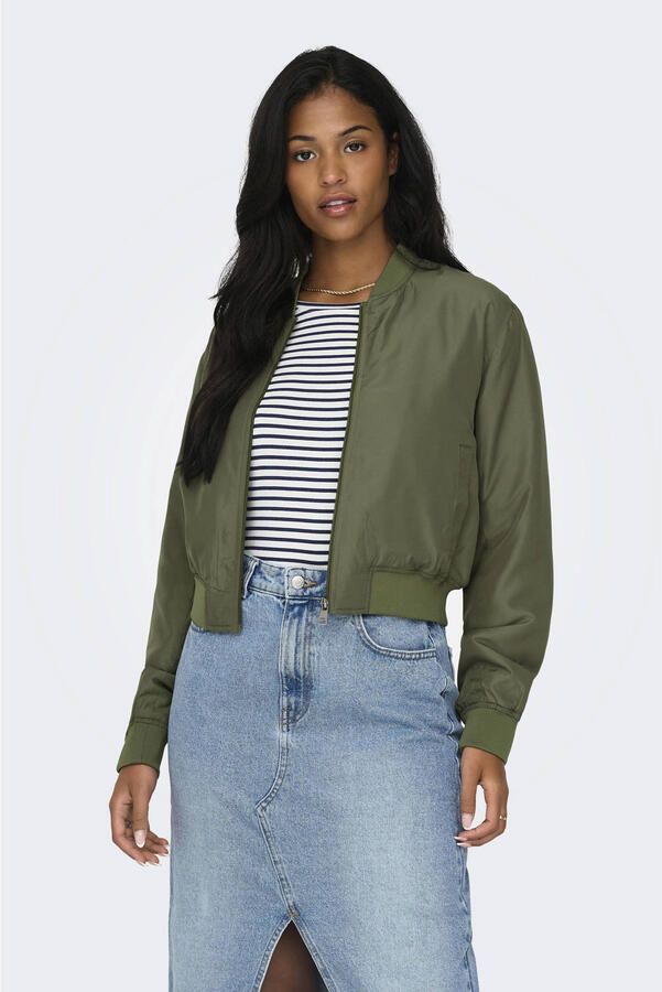 Only Stijlvolle damesjas in khaki Green Dames - Foto 2