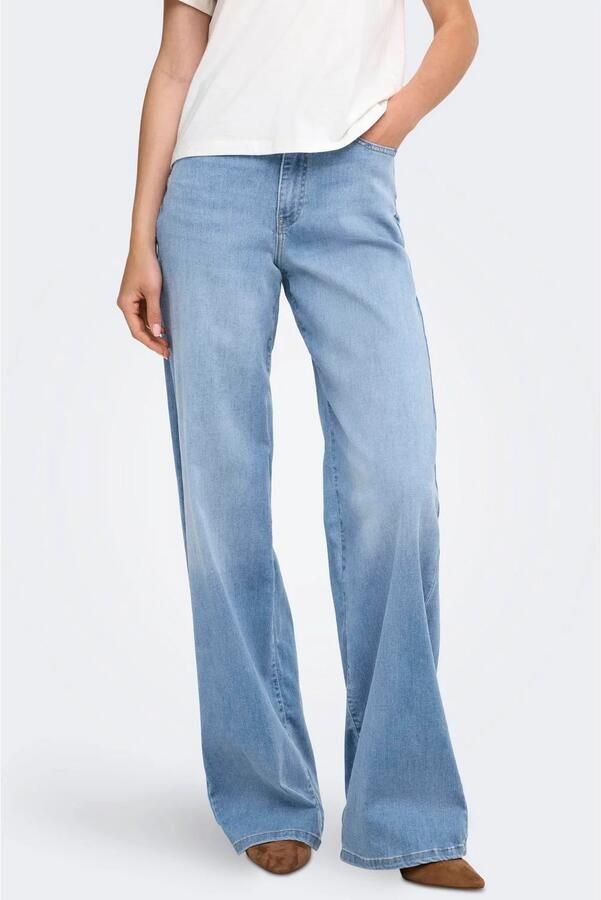 ONLY bootcut jeans lichtblauw