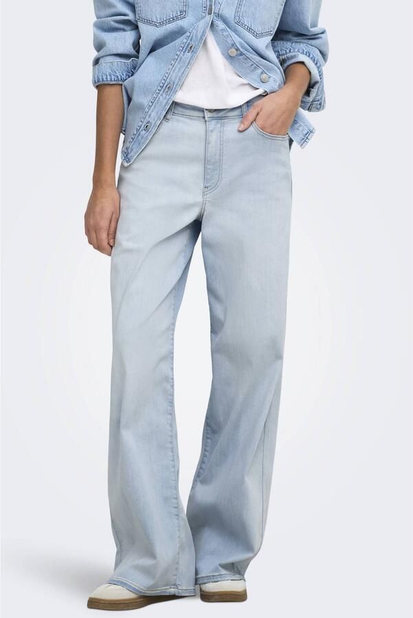 ONLY bootcut jeans lichtblauw