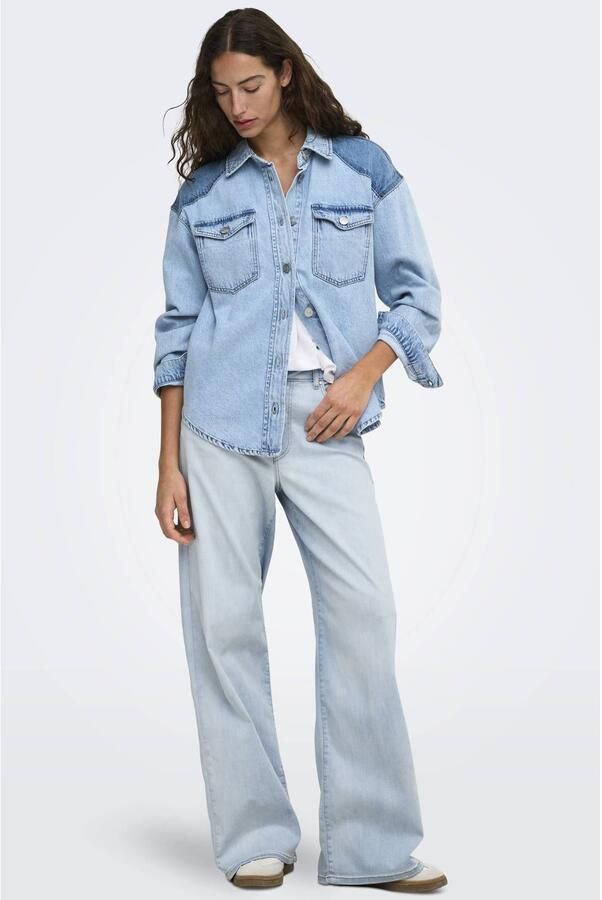 ONLY bootcut jeans lichtblauw - Foto 2