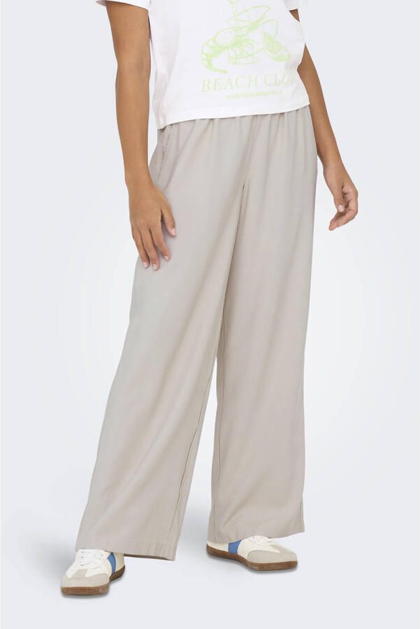 Only Wijde broek van viscosemix model 'ARIS LIFE' - Foto 3