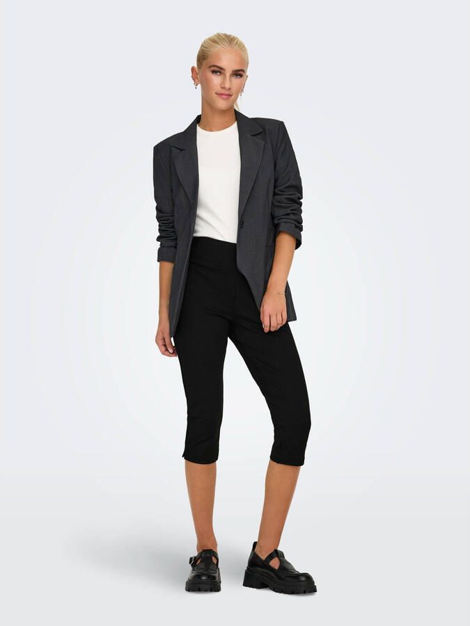 Only Regular fit capribroek van viscosemix model 'MARCELLA'