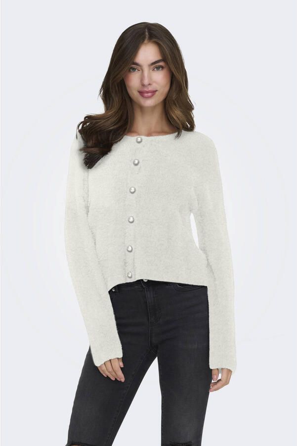 Only Petra Pearl Knit Cardigan Vest Dames - Foto 2