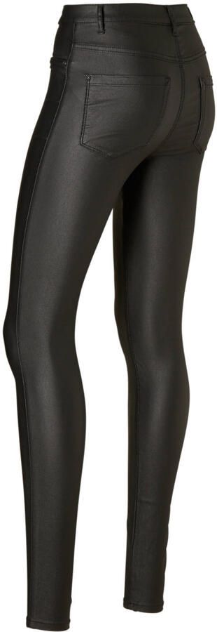 Only Imitatieleren broek ONLROYAL HW SK ROCK COATED