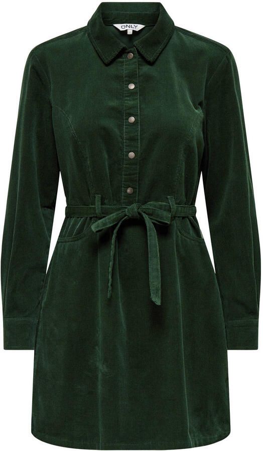 Only Cordjurk ONLNESSA L S CORD DRESS CC PNT