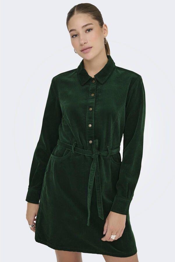 Only Cordjurk ONLNESSA L S CORD DRESS CC PNT - Foto 2