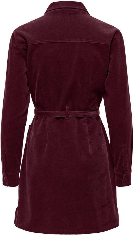 Only Cordjurk ONLNESSA L S CORD DRESS CC PNT