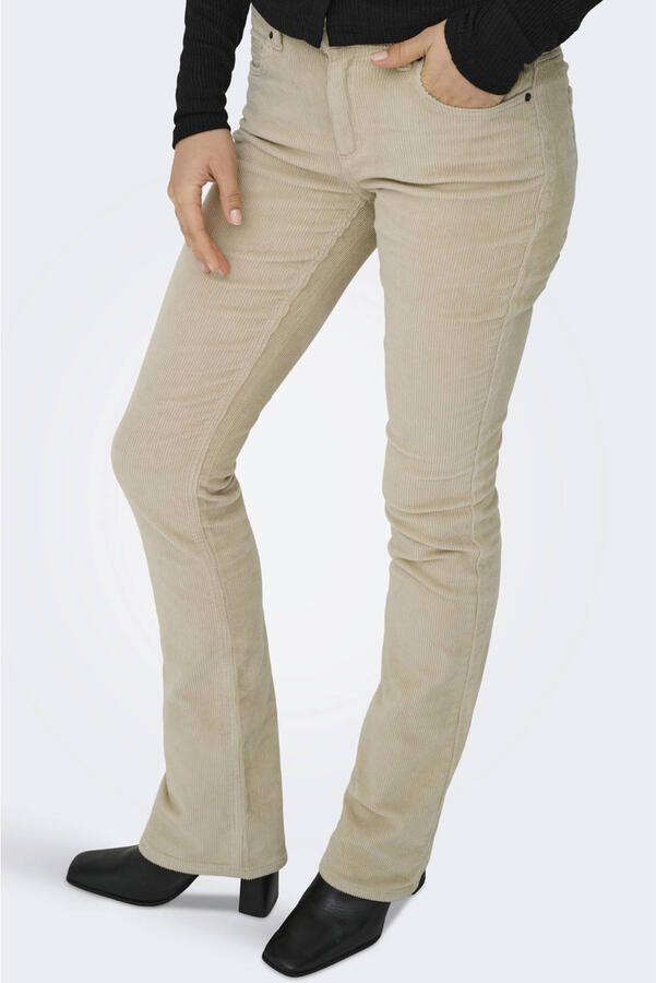 Only Cordbroek ONLMARY – Flared corduroy broek met stretchcomfort