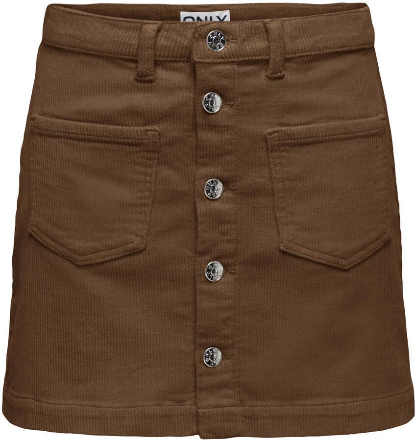 ONLY corduroy mini rok camel - Foto 2