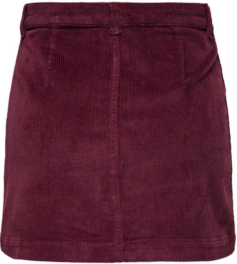 Only Corduroy minirok van katoenmix model 'AMAZING GLOBAL'