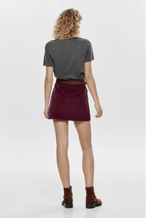 Only Corduroy minirok van katoenmix model 'AMAZING GLOBAL' - Foto 2