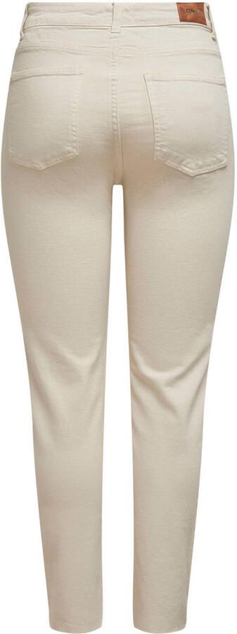 Only Straight fit high waist jeans met stretch model 'Emily' - Foto 3